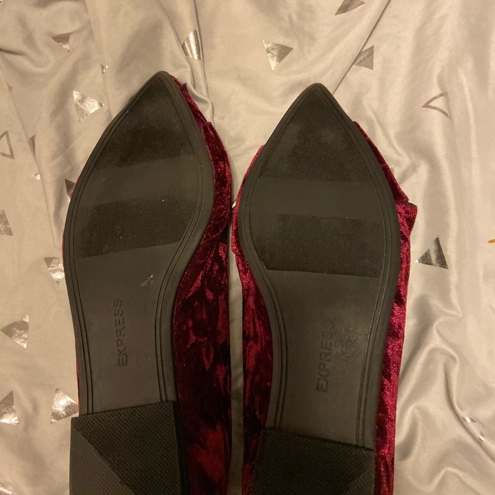 Velvet flats - Picture 3 of 4